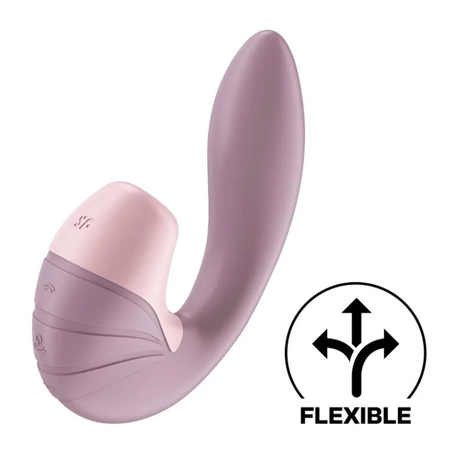 Supernova Old Rose Succionador y Vibrador Super Flexible USB Supernova Old Rose Succionador y Vibrador Super Flexible USB