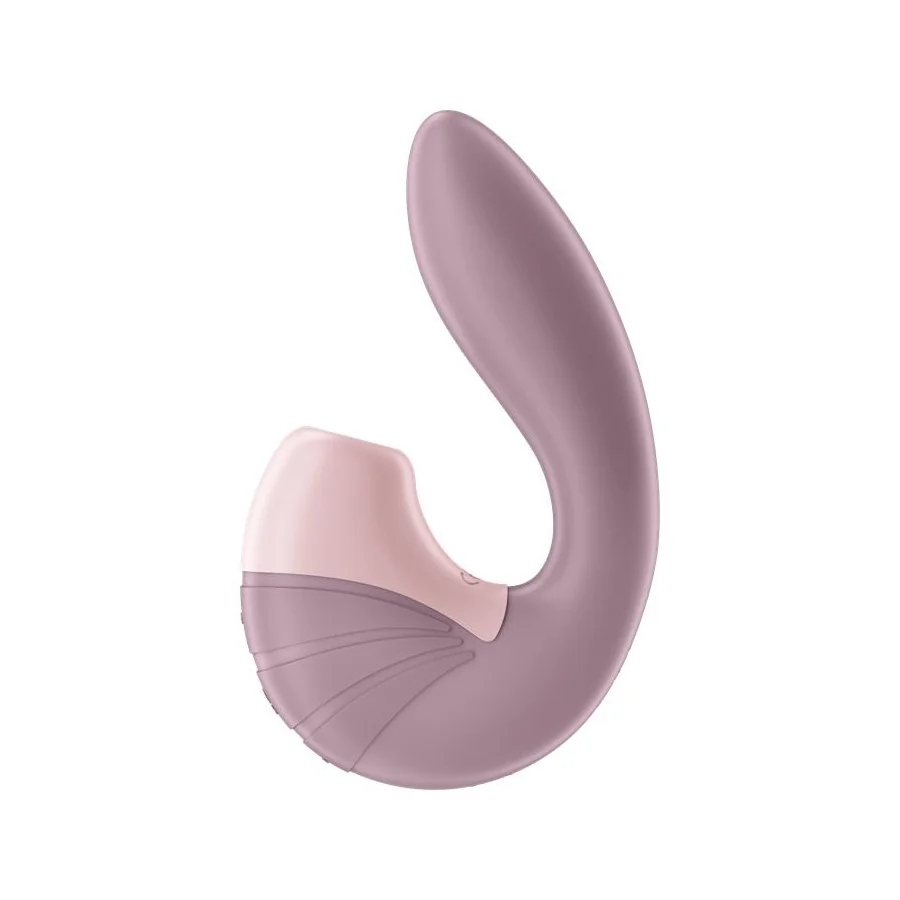 Supernova Old Rose Succionador y Vibrador Super Flexible USB