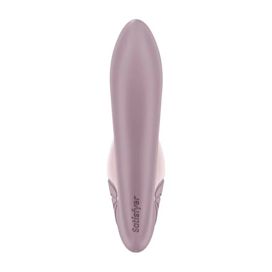 Supernova Old Rose Succionador y Vibrador Super Flexible USB
