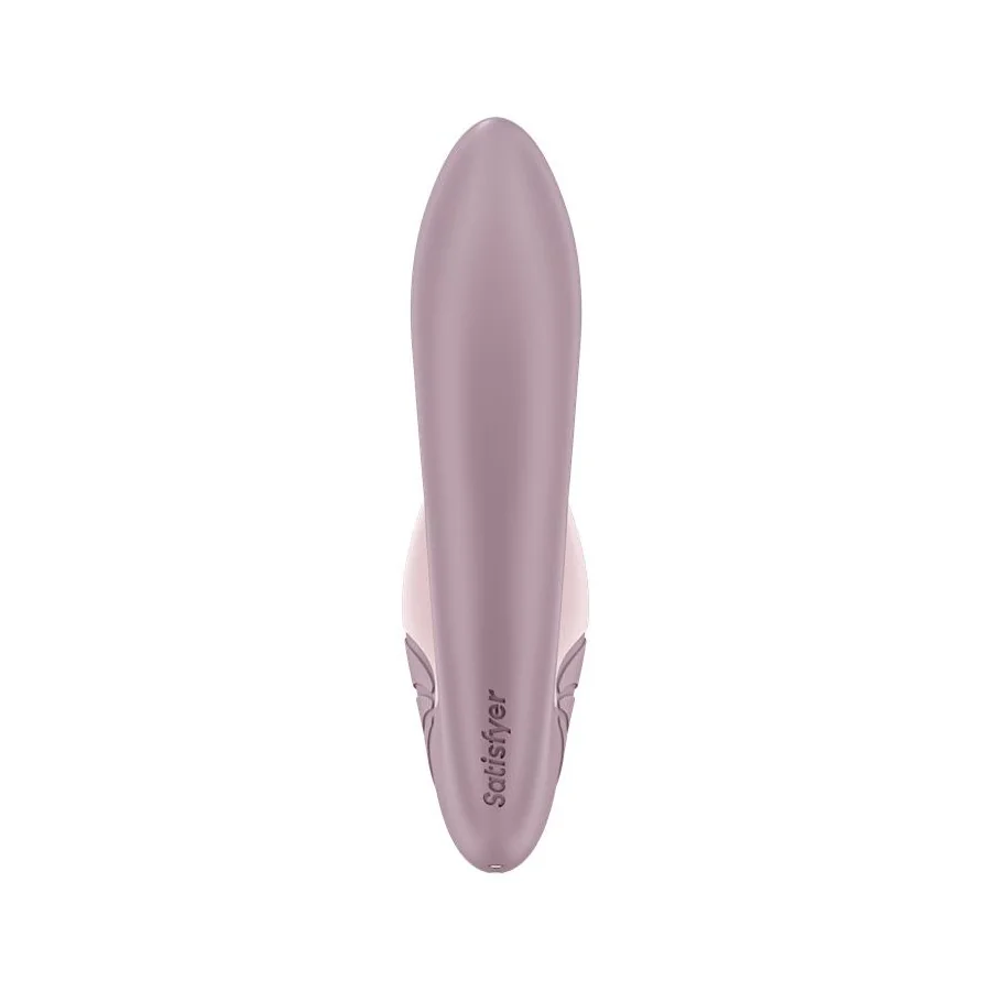 Supernova Old Rose Succionador y Vibrador Super Flexible USB