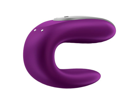 Double Fun Vibrador para Parejas con APP y Control Remoto Violeta