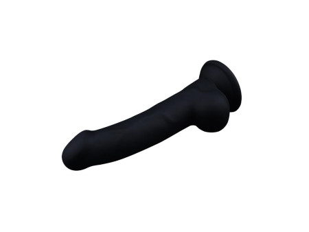 Dildo Trooper 8 Silicona Liquida Negro