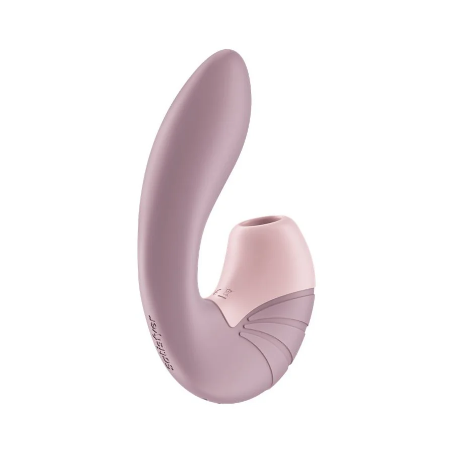 Supernova Old Rose Succionador y Vibrador Super Flexible USB