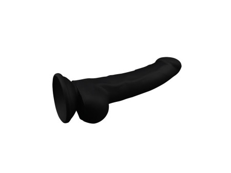 Dildo Trooper 8 Silicona Liquida Negro