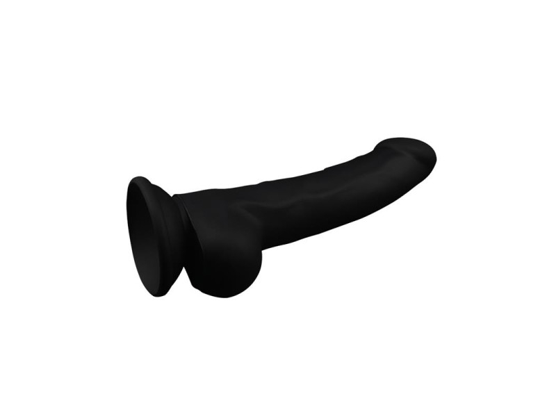 Dildo Trooper 8 Silicona Liquida Negro