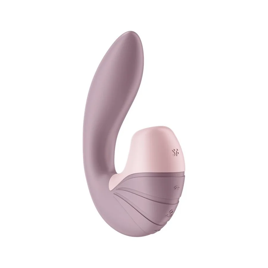 Supernova Old Rose Succionador y Vibrador Super Flexible USB