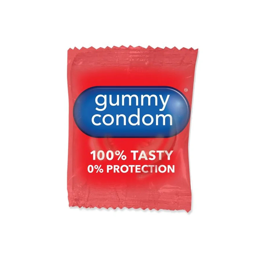 Condones de Gominola Fresa y Crema