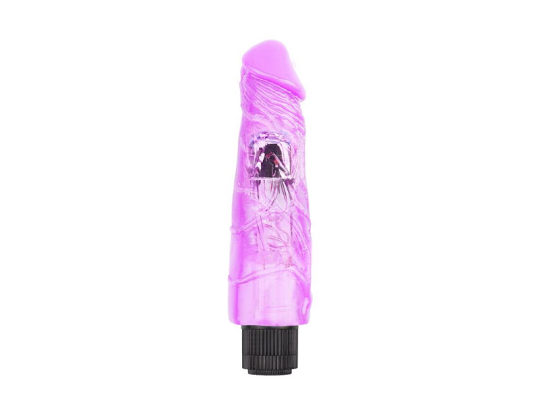Vibrador Hi Rubber 9 Purpura Vibrador Hi Rubber 9 Purpura