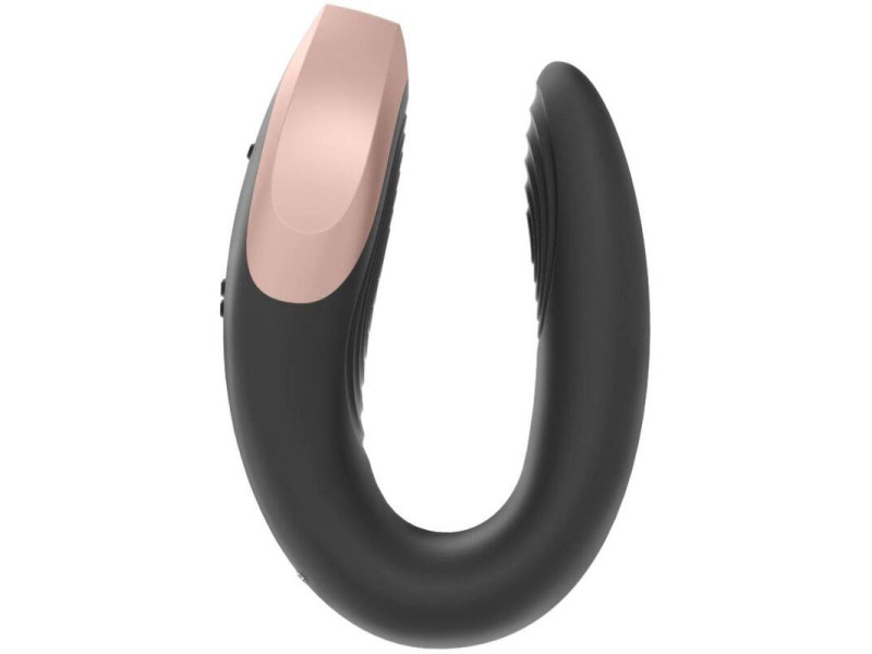 Double Love Luxury Vibrador Para Parejas con App Negro