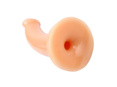 Arnes y Dildo Slim G 19 cm Natural