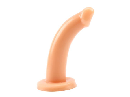 Arnes y Dildo Slim G 19 cm Natural