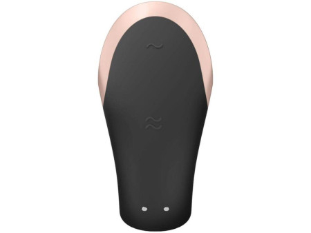 Double Love Luxury Vibrador Para Parejas con App Negro