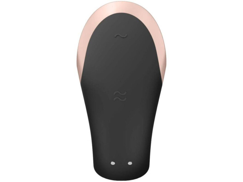 Double Love Luxury Vibrador Para Parejas con App Negro