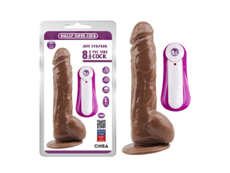 Vibrador Jeff Stryker 89 Marron Vibrador Jeff Stryker 89 Marron