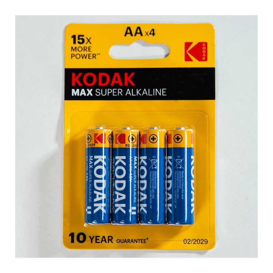 Pila Alkaline Super Max AA LR6 Blister de 4