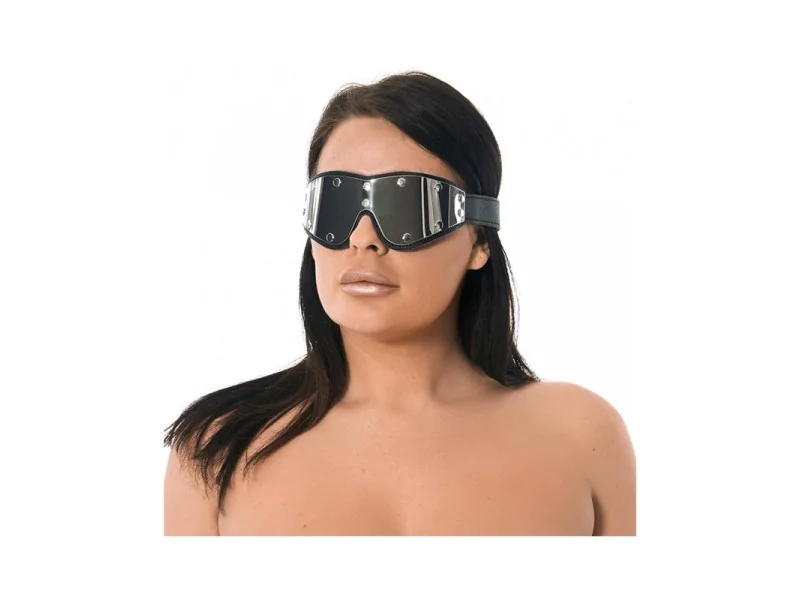 Antifaz Cuero y Metal Flexible Ajustable Antifaz Cuero y Metal Flexible Ajustable