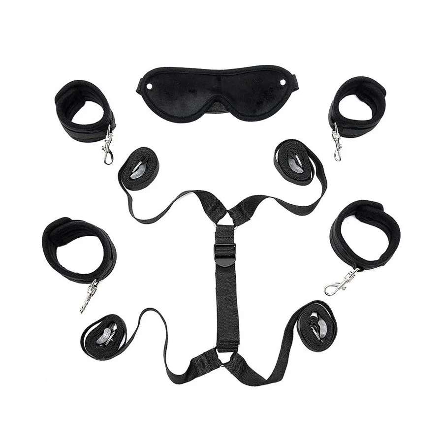 Correas de Supresion para la Cama Negro