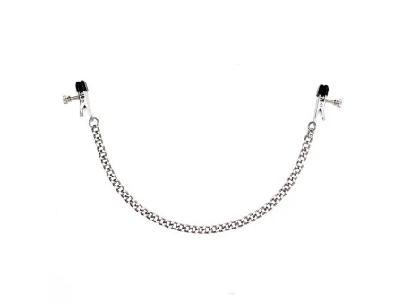 Pinzas Pezones con Cadena Metal Ajustables