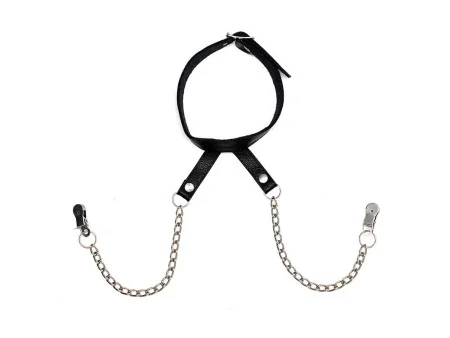 Pinzas para Pezones con Cadena y Collar Pinzas para Pezones con Cadena y Collar