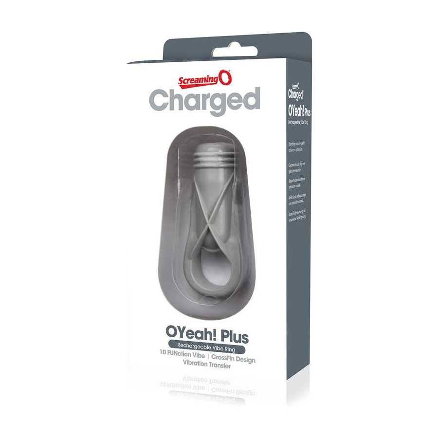 Charged Oyeah Anillo Plus Gris