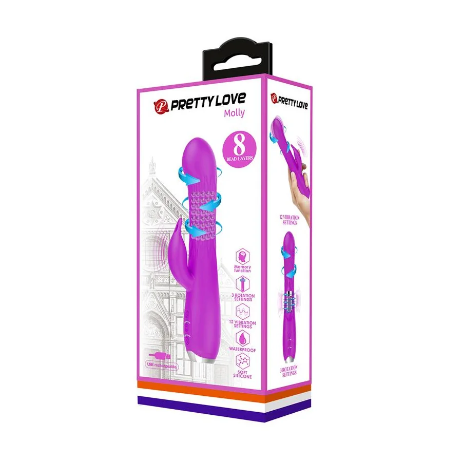 Molly Vibrador con Rotacion