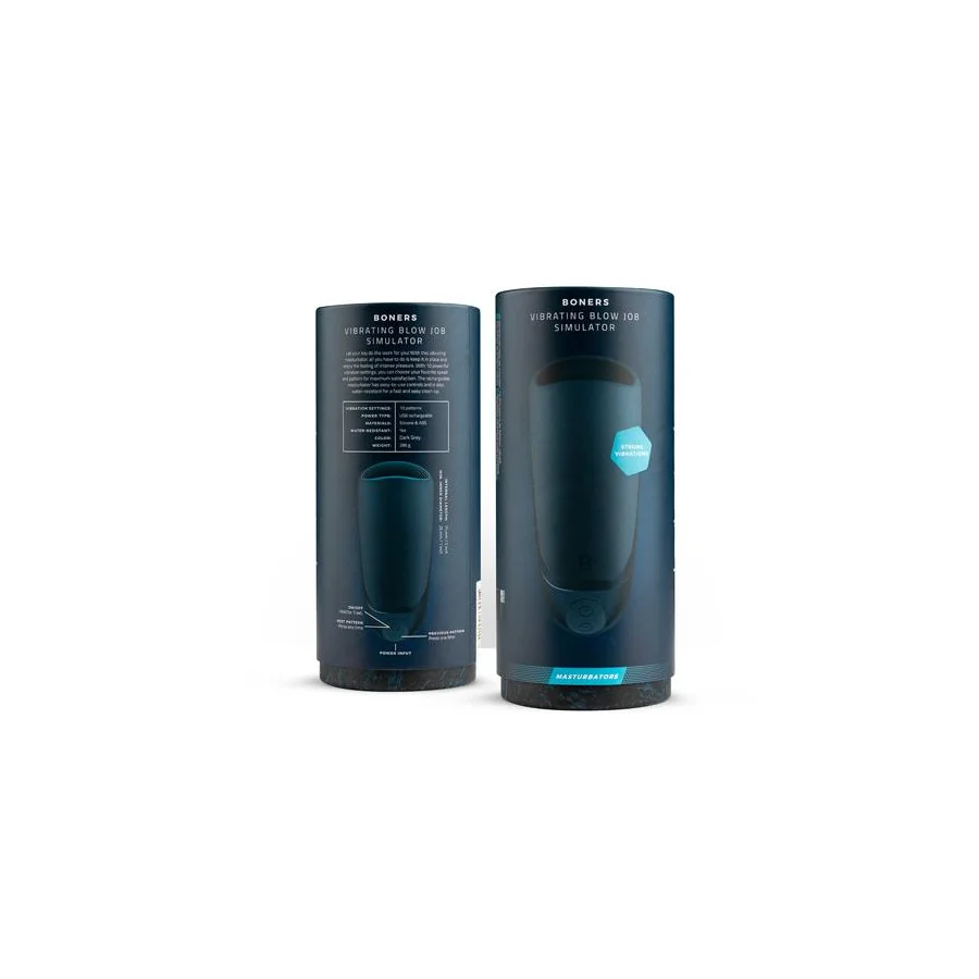 Masturbador Masculino 10 Vibraciones USB Magnetico
