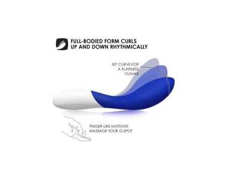 MONA WAVE Vibrador Punto G Azul MediaNoche MONA WAVE Vibrador Punto G Azul MediaNoche