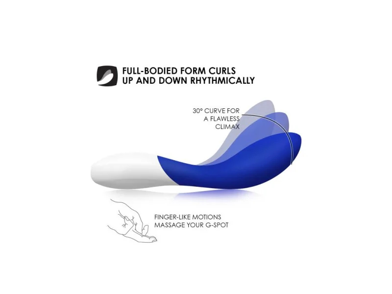 MONA WAVE Vibrador Punto G Azul MediaNoche