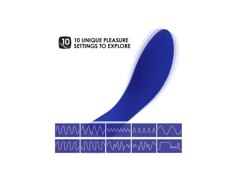 MONA WAVE Vibrador Punto G Azul MediaNoche