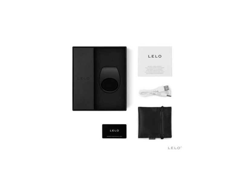 TOR 2 Anillo Vibrador Negro