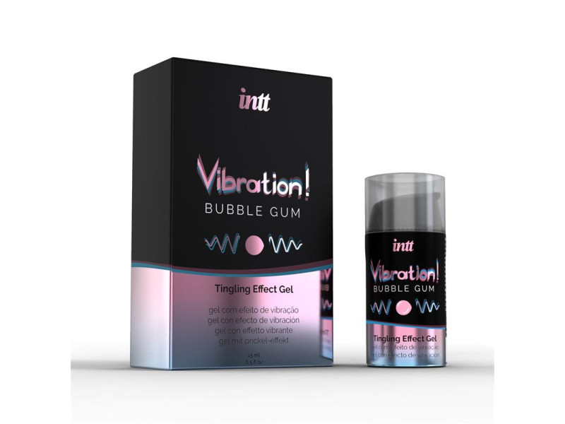 Vibrador Liquido Aroma Chicle de Fresa 15 ml
