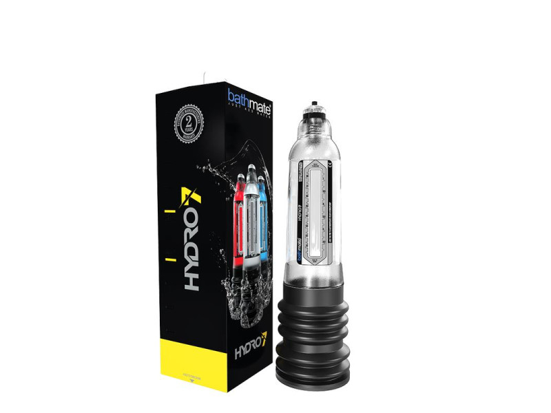 Bomba para el Pene Hydro7 Transparente