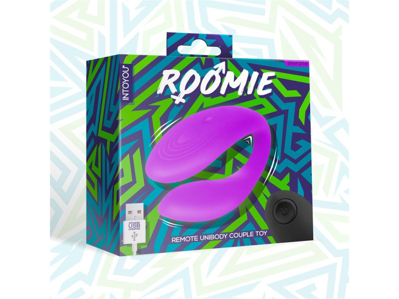 Roomie Vibrador para Parejas Silicona Liquida Unibody Control Remoto USB