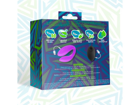 Roomie Vibrador para Parejas Silicona Liquida Unibody Control Remoto USB