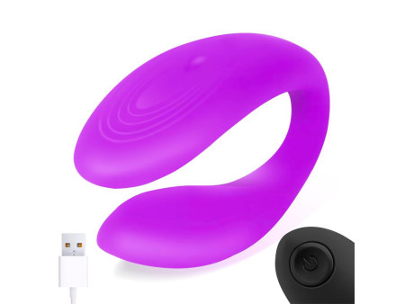 Roomie Vibrador para Parejas Silicona Liquida Unibody Control Remoto USB