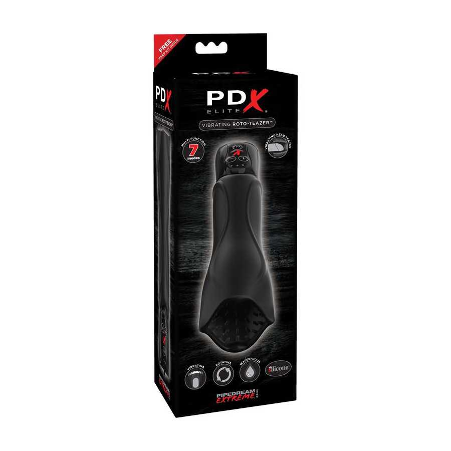 PDX Elite Masturbador Vibrador Roto Teazer