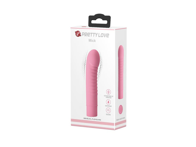 Estimulador Mick Silicona Rosa
