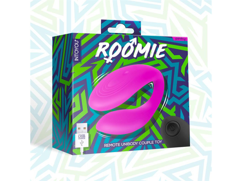 Roomie Vibrador para Parejas Silicona Liquida Unibody Control Remoto USB
