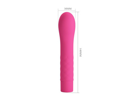 Vibrador Atlas Silicona Rosa