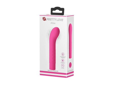 Vibrador Atlas Silicona Rosa
