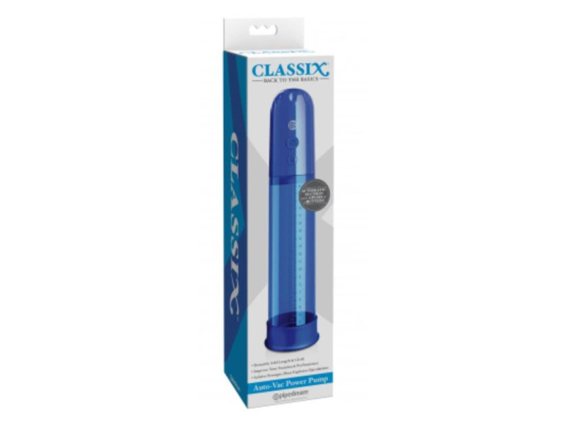 Bomba para el Pene Auto Vac Power Azul