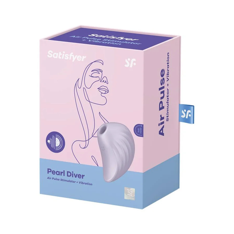 Succionador de Clitoris Pearl Driver Violet