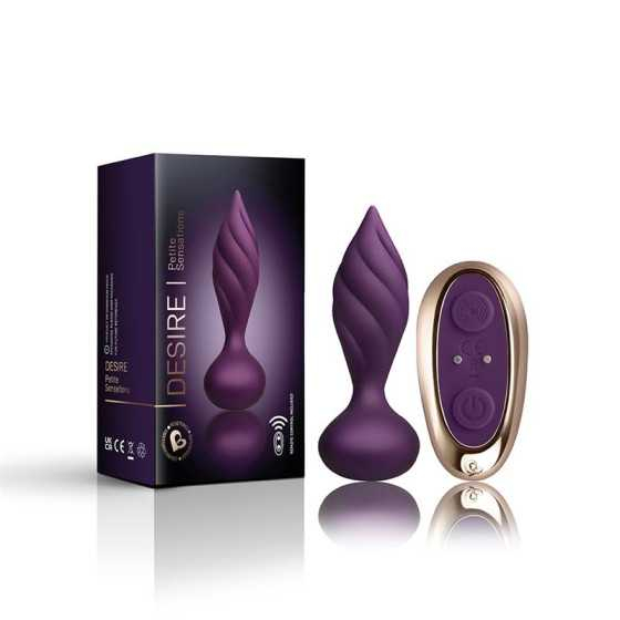 Plug Anal con Control Remoto Petite Sensations Desire Purpura