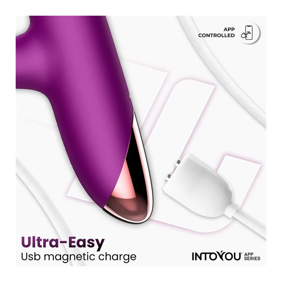 Sendel Vibrador con Anillo de Bolas Internas Up and Down y Pulsacion con App