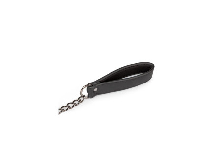 Collar con Correa Negro