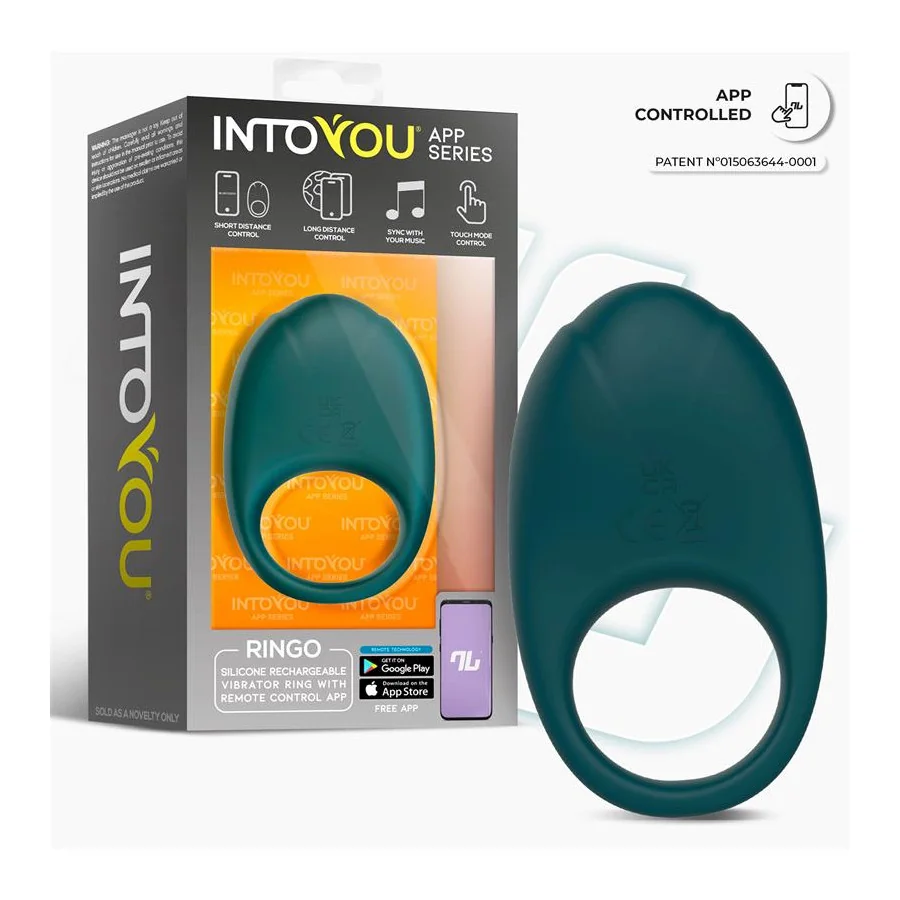 Ringo Anillo Vibrador con APP Unibody Verde