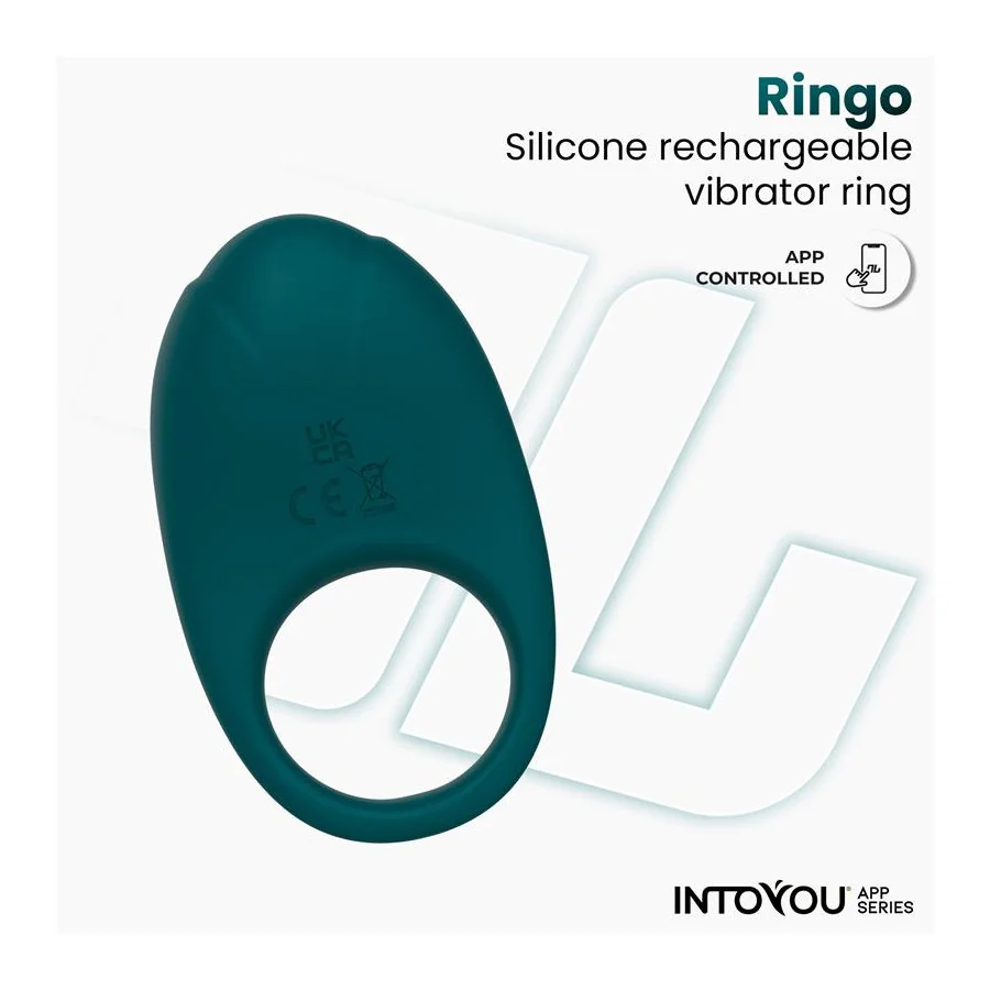 Ringo Anillo Vibrador con APP Unibody Verde