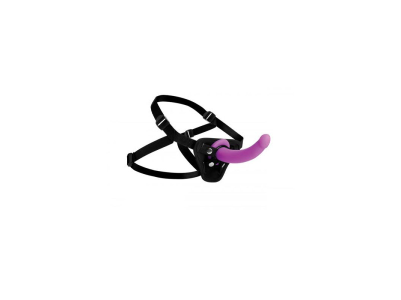 Navigator Arnes con Dildo Punto G Purpura