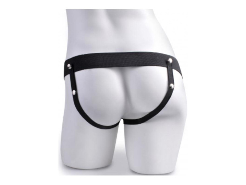 Arnes Elastico con Dildo Hueco 7 10 Funciones Control Remoto USB