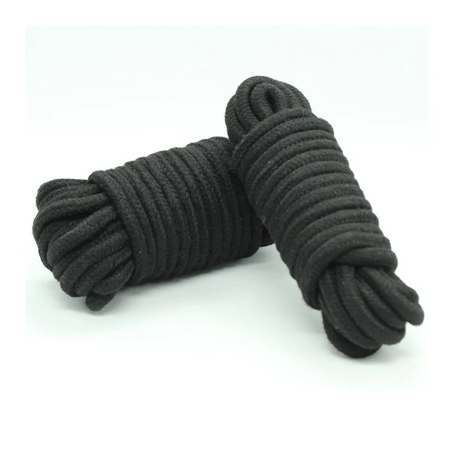 Cuerda de Bondage de Algodon 5 Metros Negro